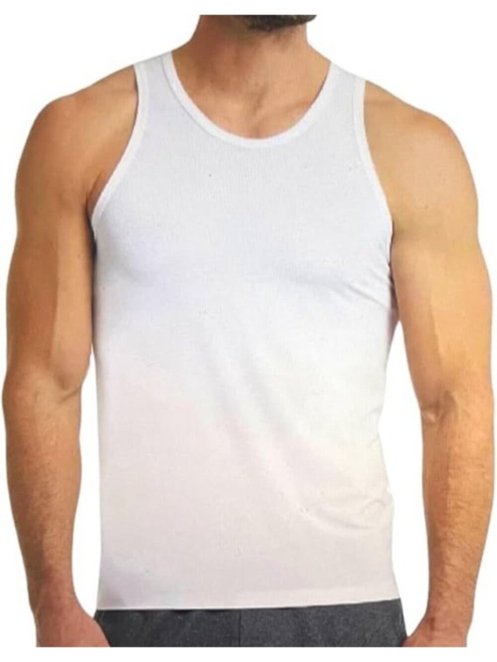 NWT 32 Degrees Cool Men's XL Comfort Mesh Tank White 3-Pack Sleeveless Shirt